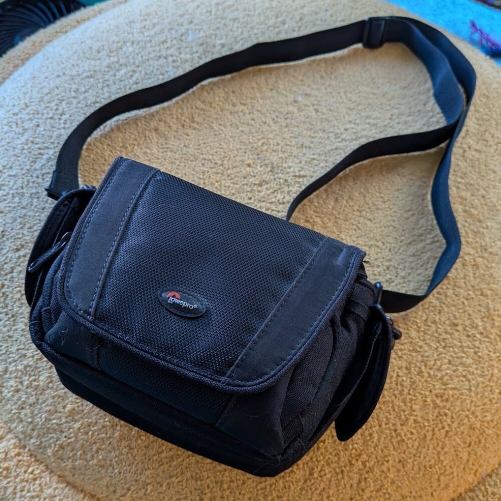 Vintage Lowepro "Edit 110" Black Camera Bag